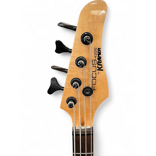 Used Kramer FOCUS 420S Tobacco Burst Electric Bass Guitar