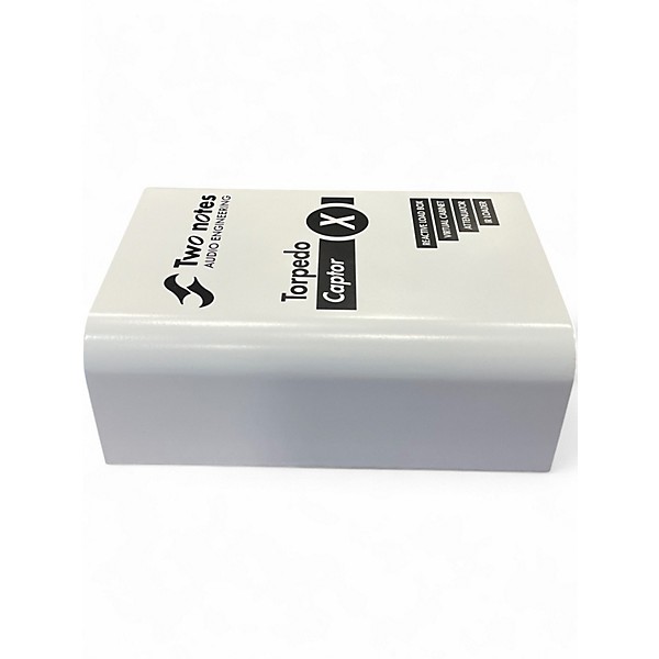 Used Two Notes AUDIO ENGINEERING Torpedo Captor X White 16 Ohm Power Attenuator
