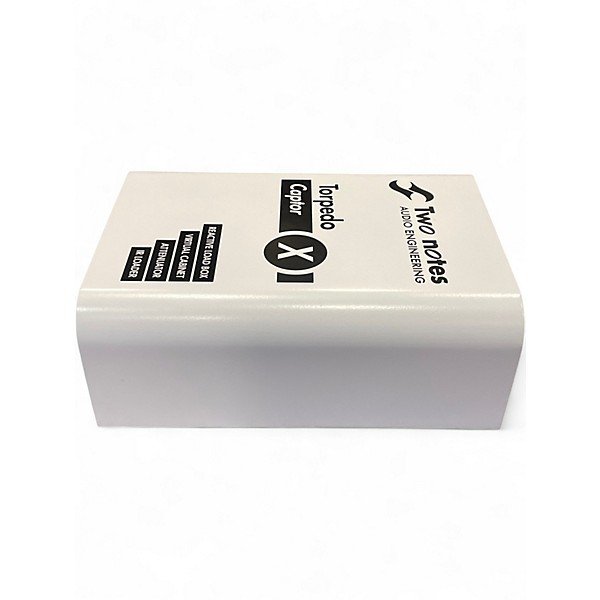 Used Two Notes AUDIO ENGINEERING Torpedo Captor X White 16 Ohm Power Attenuator
