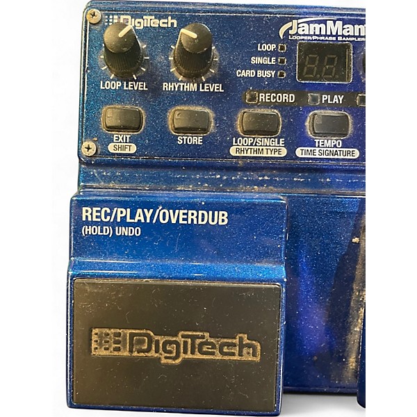 Used DigiTech JML Jam Man Looper Phrase Sampler Pedal