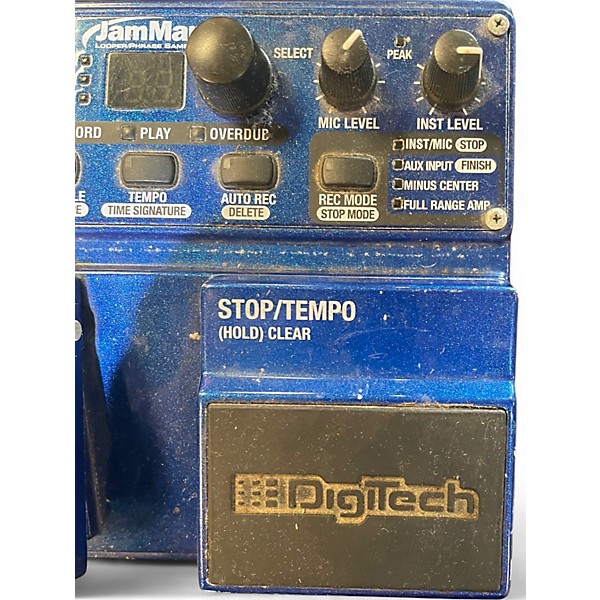Used DigiTech JML Jam Man Looper Phrase Sampler Pedal