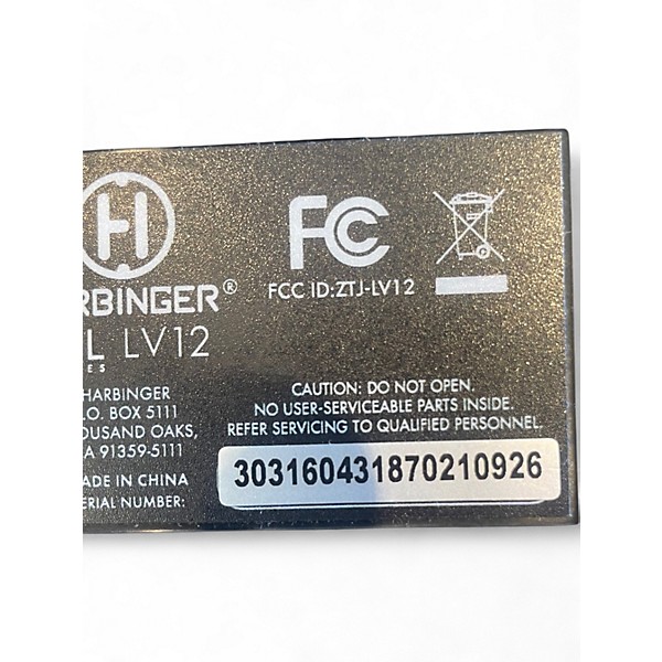 Used Harbinger LV12 Powered Mixer