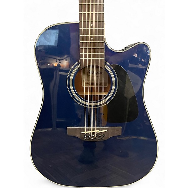 Used Takamine GD30CE-12 Blue Burst 12 String Acoustic Electric Guitar