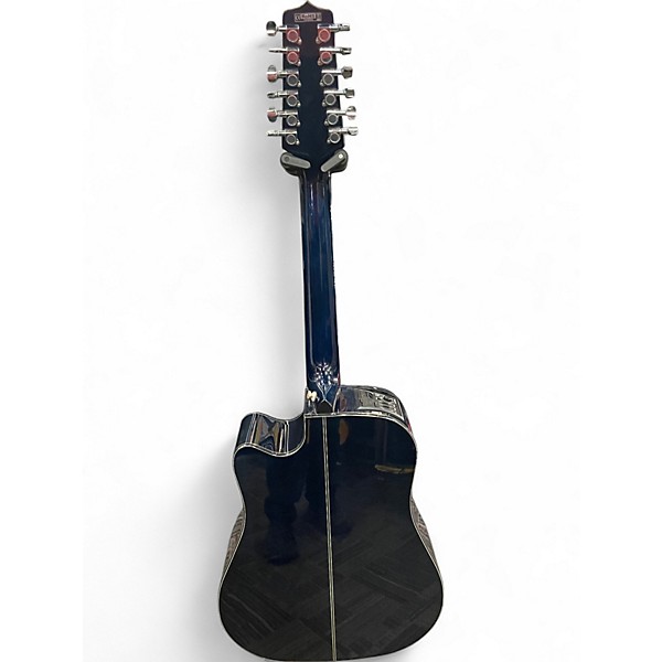 Used Takamine GD30CE-12 Blue Burst 12 String Acoustic Electric Guitar