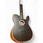 Used Fender American Acoustasonic Telecaster Black Acoustic Electric Guitar