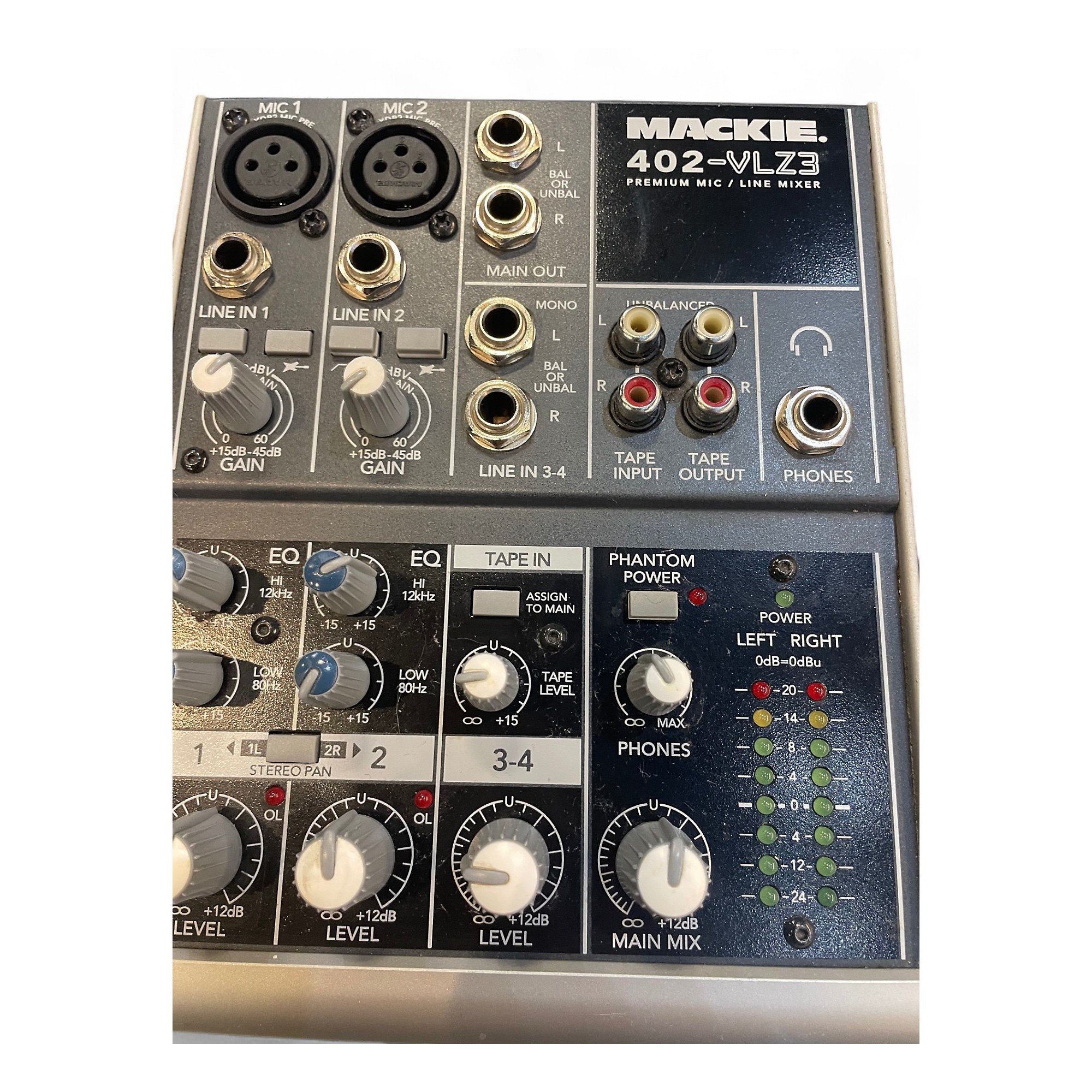 Used Mackie 402VLZ3 Unpowered Mixer | Guitar Center