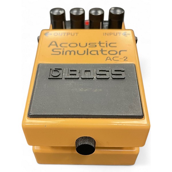 Used BOSS AC2 Acoustic Simulator Effect Pedal