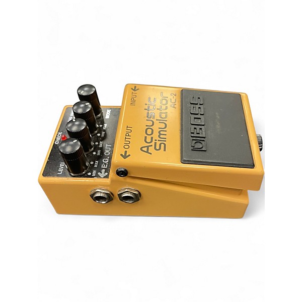 Used BOSS AC2 Acoustic Simulator Effect Pedal