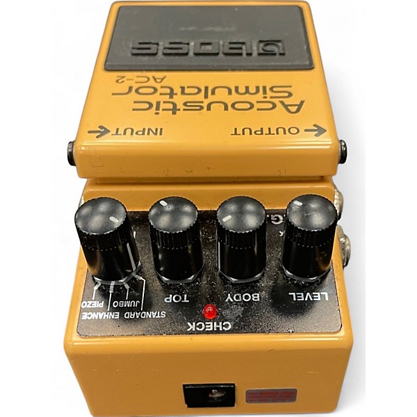 Used BOSS AC2 Acoustic Simulator Effect Pedal