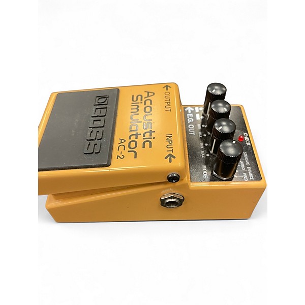 Used BOSS AC2 Acoustic Simulator Effect Pedal