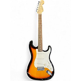 Used Starcaster by Fender Stratocaster Sunburst Solid Body Electric Guitar