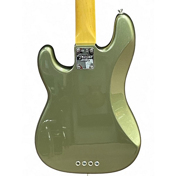 Used 2012 Fender American Standard Precision Bass Jade Pearl Metallic Electric Bass Guitar