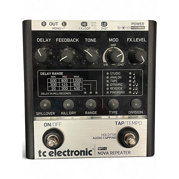 Used TC Electronic Nova Repeater Effect Pedal
