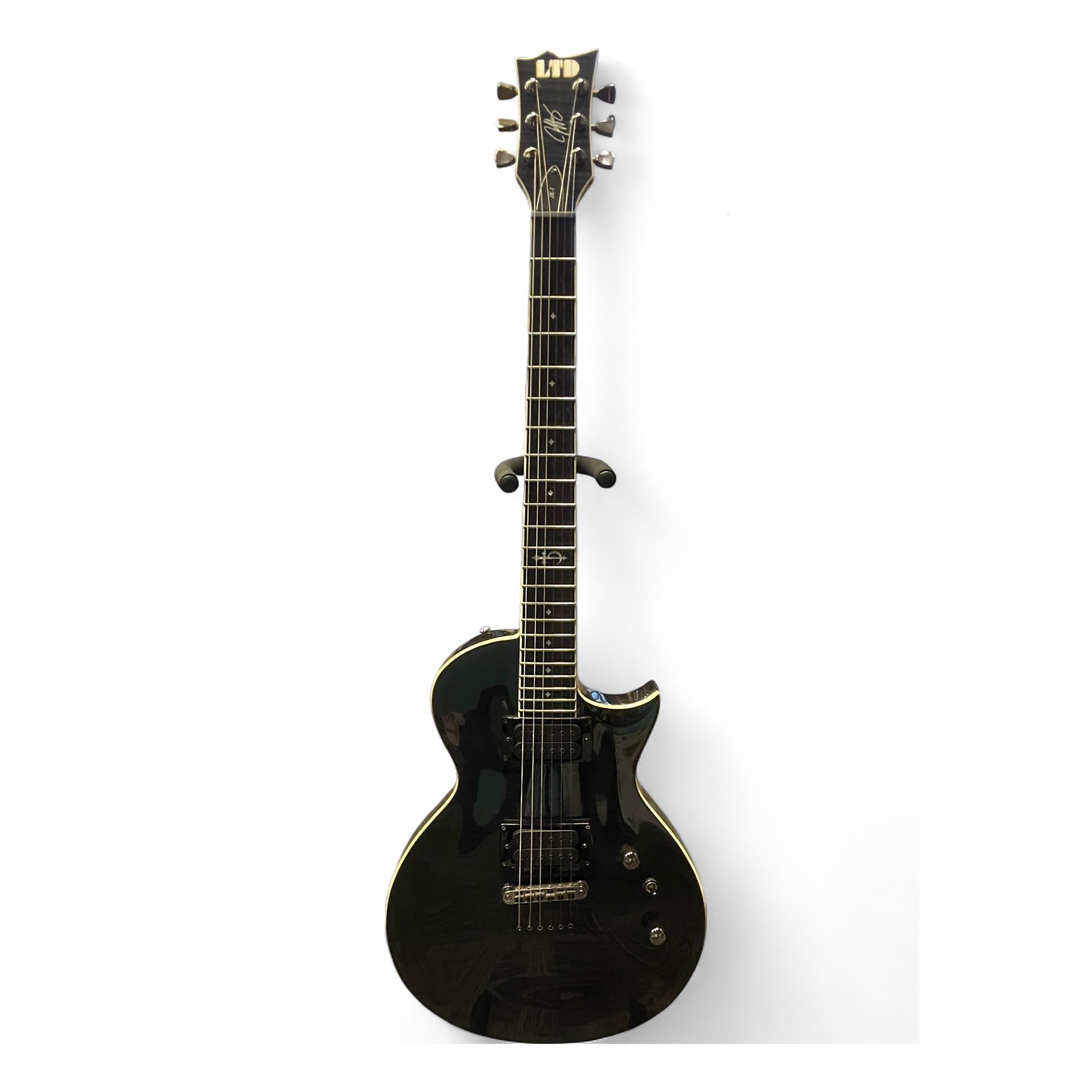 Used ESP LTD JK1 Jeff Kendrick Signature Trans Gray Solid