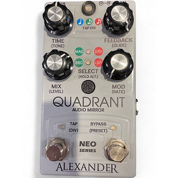 Used Alexander quadrant Effect Pedal