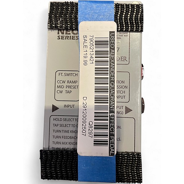 Used Alexander quadrant Effect Pedal