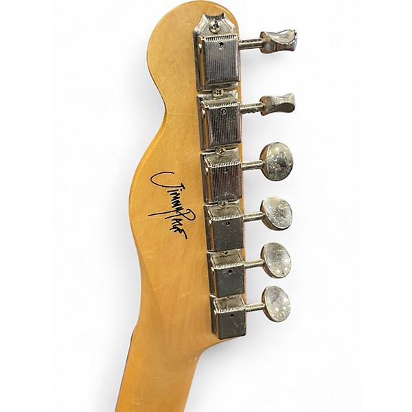 Used Fender Jimmy Page Dragon Art Telecaster Natural Solid Body Electric Guitar