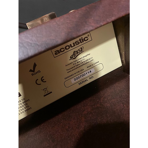 Used Acoustic A15V Acoustic Guitar Combo Amp