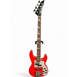 Used Jackson CONCERT BASS ROCKET RED Electric Bass Guitar