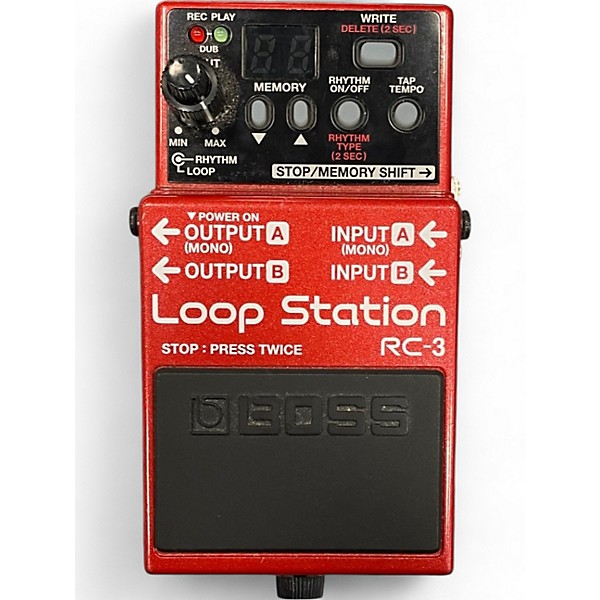ボス エフェクター ルーパー BOSS RC-3 Loop Station Used BOSS RC3 Loop Station Pedal | Guitar Center