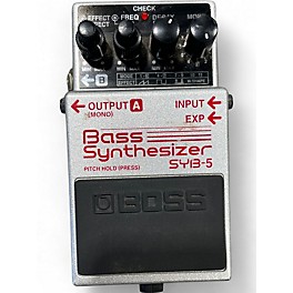 Used BOSS SYB5 Bass Synth Bass Effect Pedal