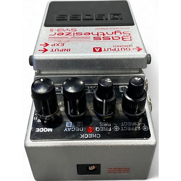 Used BOSS SYB5 Bass Synth Bass Effect Pedal