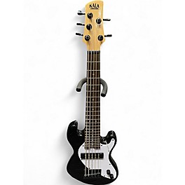 Used Kala ELECTRIC U BASS 5 Black Electric Bass Guitar