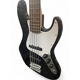 Used Squier Affinity Jazz Bass V 5 String Black Electric Bass Guitar