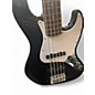 Used Squier Affinity Jazz Bass V 5 String Black Electric Bass Guitar