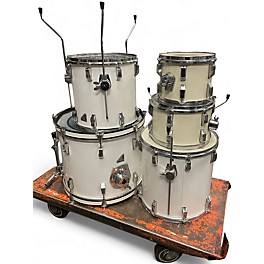 Used Remo 5 Piece Acousticon Encore Kit 5 pc Classic White Drum Kit
