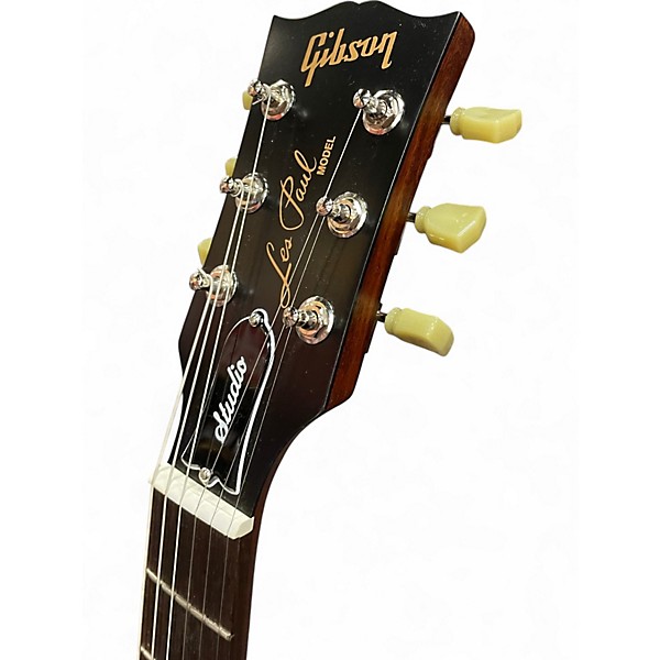 Used Gibson Les Paul Studio Mahogany Solid Body Electric Guitar
