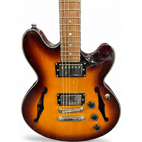 Used Fret-King ELISE Sunburst Hollow Body Electric Guitar