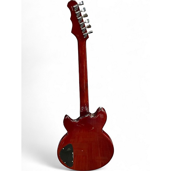 Used Fret-King ELISE Sunburst Hollow Body Electric Guitar