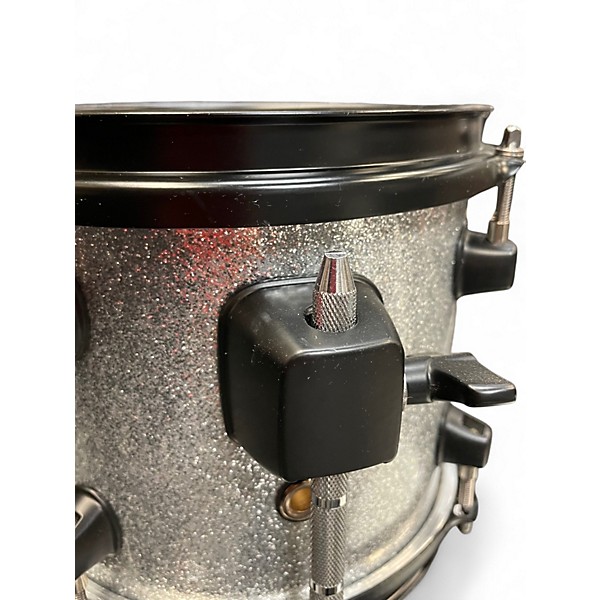 Used Mapex 2 Piece Voyager SILVEF SPARKLE Drum Kit
