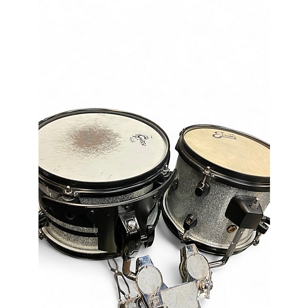 Used Mapex 2 Piece Voyager SILVEF SPARKLE Drum Kit
