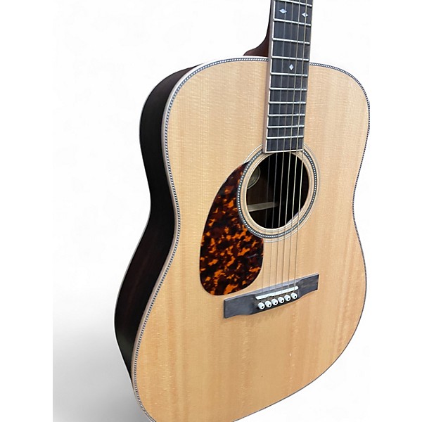 Used Larrivee D40 Natural Acoustic Electric Guitar