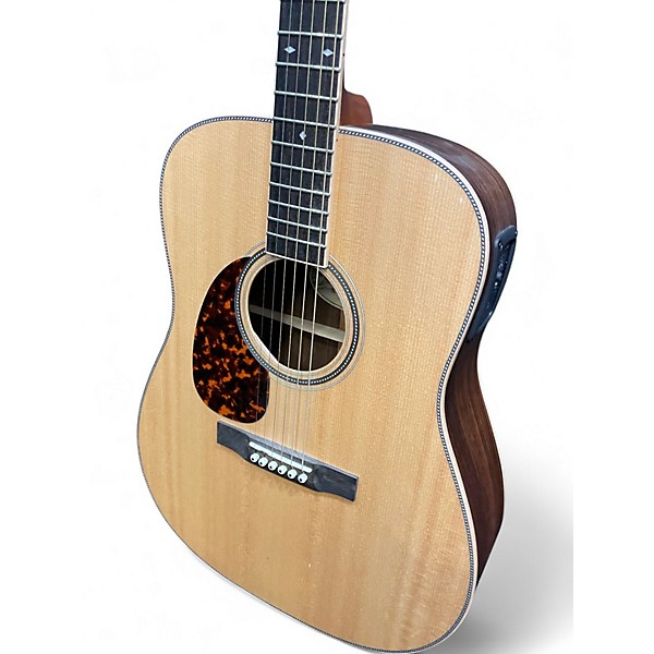 Used Larrivee D40 Natural Acoustic Electric Guitar