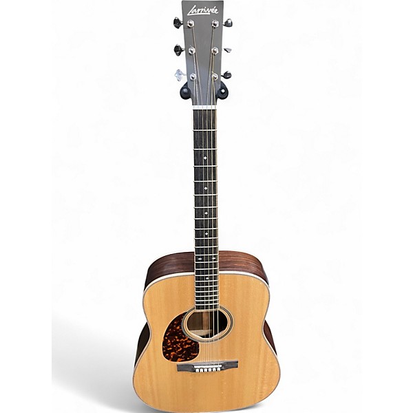 Used Larrivee D40 Natural Acoustic Electric Guitar