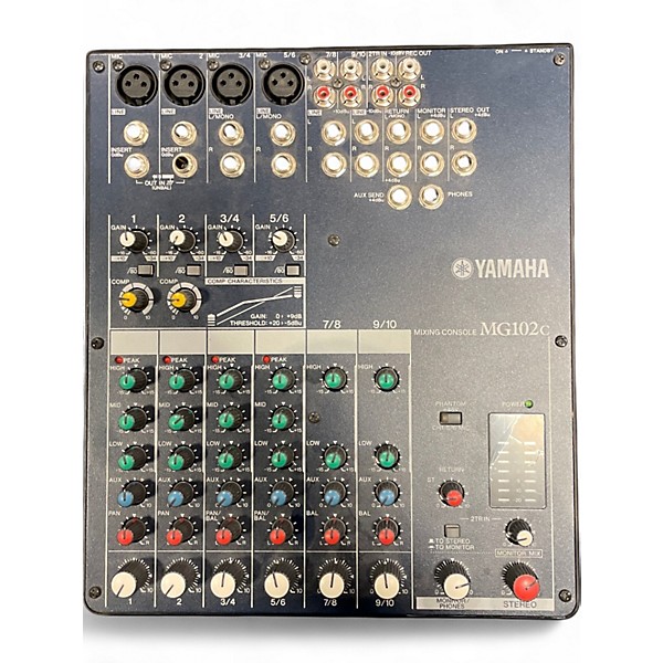 Used Yamaha MG102C Unpowered Mixer