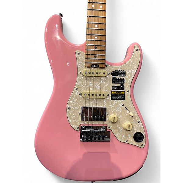 Used Mooer GTRS S801 Pink Solid Body Electric Guitar