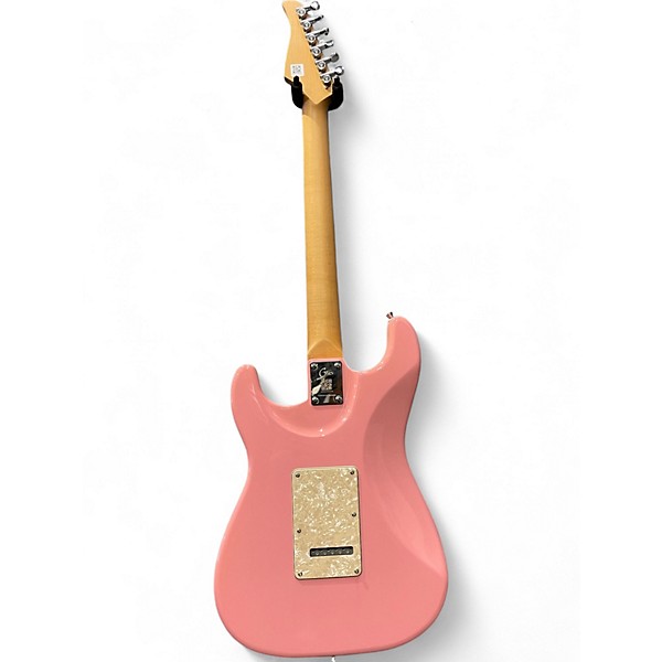 Used Mooer GTRS S801 Pink Solid Body Electric Guitar Pink