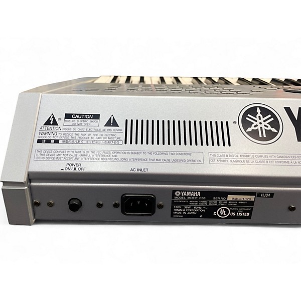 Used Yamaha Motif ES6 61 Key Keyboard Workstation