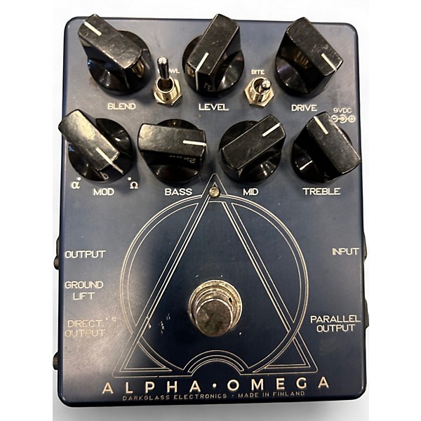 Used Darkglass Alpha and Omega Effect Pedal