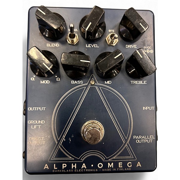 Used Darkglass Alpha and Omega Effect Pedal