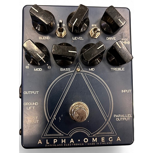 Used Darkglass Alpha and Omega Effect Pedal