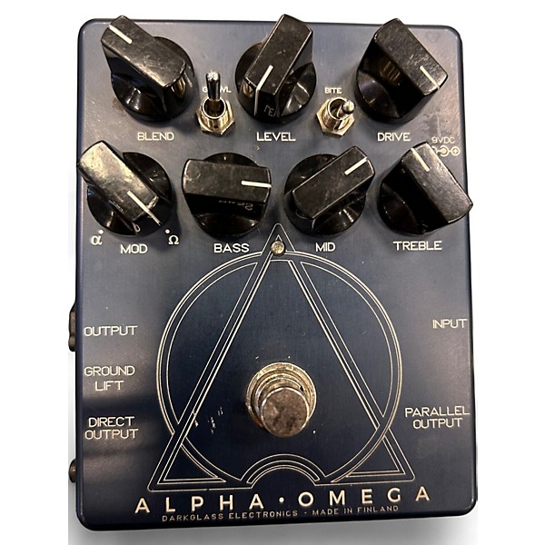 Used Darkglass Alpha and Omega Effect Pedal
