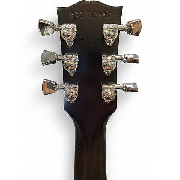 Used Gibson Les Paul Traditional Pro V Black Solid Body Electric Guitar