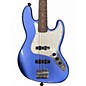 Used Squier Contemporary Jazz Bass Blue Electric Bass Guitar