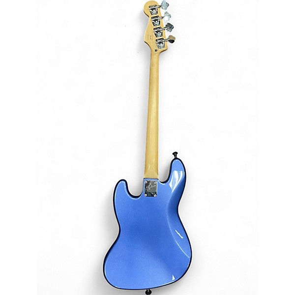 Used Squier Contemporary Jazz Bass Blue Electric Bass Guitar