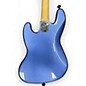 Used Squier Contemporary Jazz Bass Blue Electric Bass Guitar